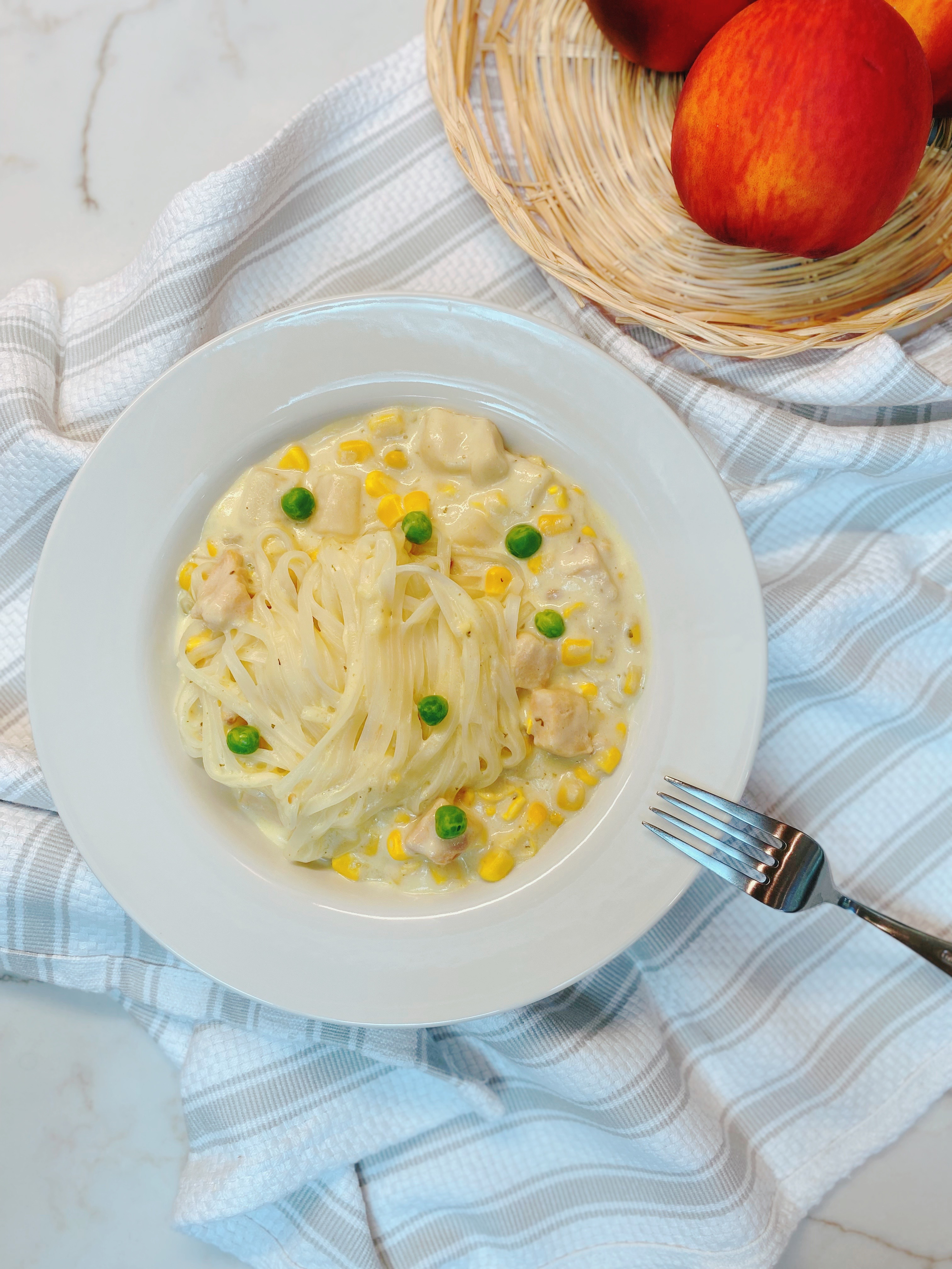 Chicken Corn Chowder Noodle Soup